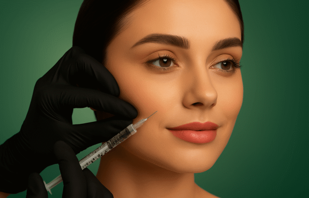 تزریق فیلر خط گونه و خط خنده
